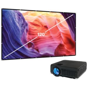 Mini+Projector+with+BT+Value+Pack%2C+includes+120%22+Screen
