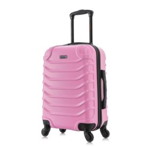 InUSA+Endurance+Hard+Shell+Luggage+%2820inch%2C+Pink%29