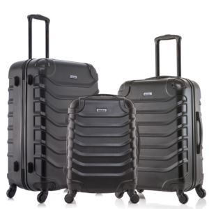 InUSA+Endurance+Hard+Shell+Luggage+Set+%2820inch%2C+24inch%2C+28inch%2C+Black%29