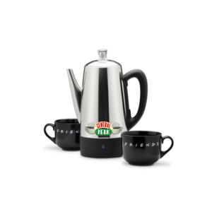 Friends+%22Central+Perk%22+12+Cup+Percolator+Set