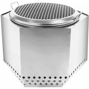 23.5%22+Dragonfire+Smokeless+Firepit+Bundle+in+Stainless+Steel