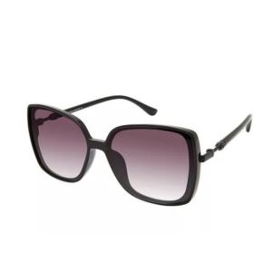 Oversized+Square+Framed+Sunglasses+in+Black