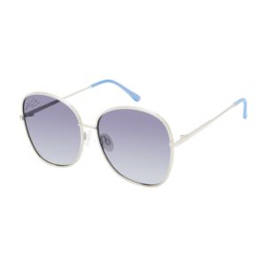 Textured+Frame+Oversized+Sunglasses+in+Blue