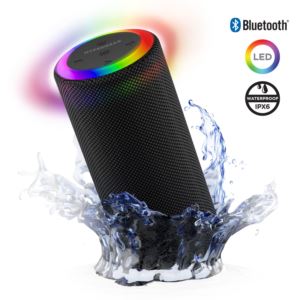 HyperGear+Halo+XL+Waterproof+360+LED+Wireless+Speaker