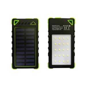 Solar+Powered+8000mAh+Power+Bank+w%2F+Flashlight