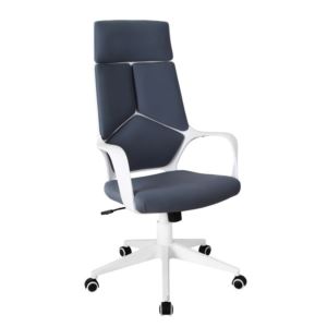 Techni+Mobili+Modern+Studio+Office+Chair%2C+Grey%2FWhite