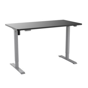 Techni+Mobili++Adjustable+Sit+To+Stand+Desk+-+Black