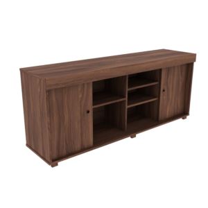 Techni+Mobili+Tv+Stand+with+Storage+-+Walnut