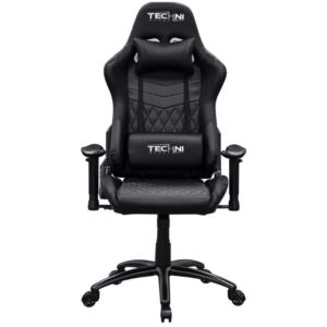 Techni+Sport+Ergonomic+High+Back+Racer+Gaming+Chair-Black