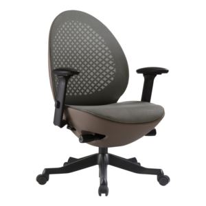 Techni+Mobili+Deco+LUX+Executive+Office+Chair%2C+Taupe