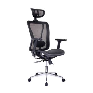 Techni+Mobili+High+Back+Executive+Mesh+Office+Chair-Black