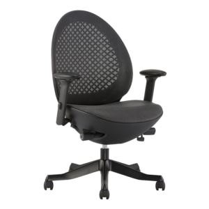 Techni+Mobili+Deco+LUX+Executive+Office+Chair%2C+Black