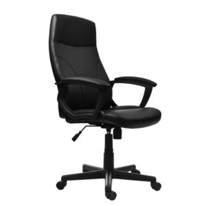 Techni+Mobili+Medium+Back+Executive+Office+Chair%2C+Black