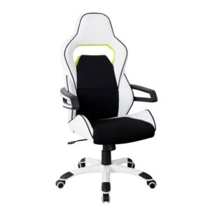 Techni+Mobili+Cristo+Ergonomic+Racing+%26+Office+Chair-White