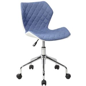 Techni+Mobili+Modern+Height+Adjustable+Office+Task+Chair%2C+Blue