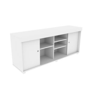 Techni+Mobili+Tv+Stand+with+Storage+-+White