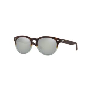 Del+Mar+Matte+Tide+Pool+Sunglasses+w%2F+Polarized+580G+Gray+Silver+Mirror+Lens