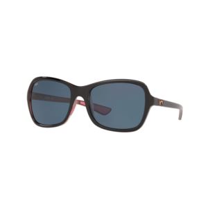 Kare+Shiny+Black%2FHibiscus+Sunglasses+w%2F+Polarized+580P+Gray+Lens
