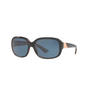 Gannet+Shiny+Black%2FHibiscus+Sunglasses+w%2F+Polarized+580P+Gray+Lens