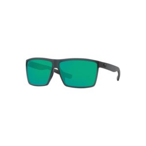 Rincon+Matte+Smoke+Crystal+Sunglasses+w%2F+Polarized+580G+Green+Mirror+Lens