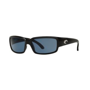 Caballito+Shiny+Black+Sunglasses+w%2F+Polarized+580P+Gray+Lens