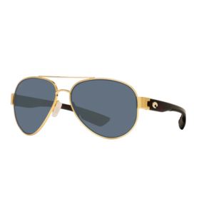 South+Point+Gold+Sunglasses+w%2F+Polarized+580P+Gray+Lens