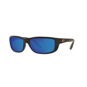 Zane+Matte+Black+Sunglasses+w%2F+Polarized+580G+Blue+Mirror+Lens