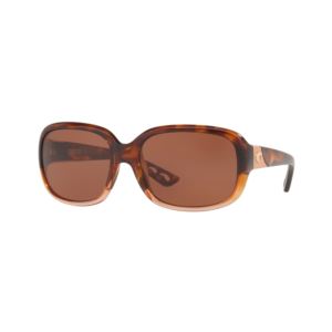 Gannet+Shiny+Tortoise+Fade+Sunglasses+w%2F+Polarized+580P+Copper+Lens