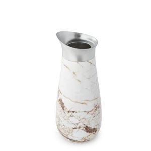 51oz+Stainless+Steel+Carafe+Calacatta+Gold