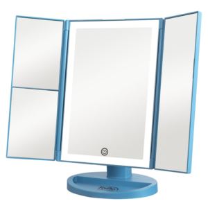 Premium+Triple+Panel+1x%2F2x%2F3x+LED+Makeup+Counter+Mirror