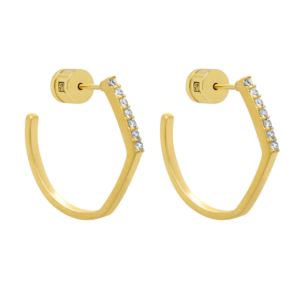 Mini+Spire+Hoops+in+Gold