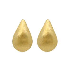 Teardrop+Studs+Gold