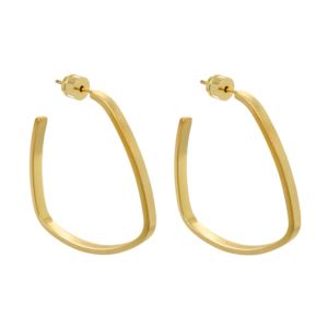 Small+Square+Hoops+in+Gold