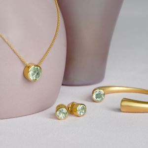 Signature+Green+Amethyst+3-piece+Set