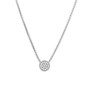 Pave+Knockout+Silver+Pendant