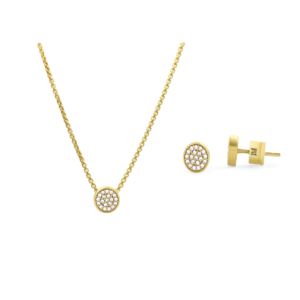 Pave+Knockout+Gold+Pendant+and+Studs