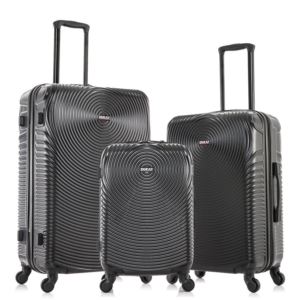 Dukap+Inception+Hard+Shell+Luggage+Set+%2820inch%2C+24inch%2C+28inch%2C+Black%29
