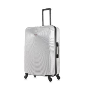 Dukap+Inception+Hard+Shell+Luggage+%2828inch%2C+Silver%29