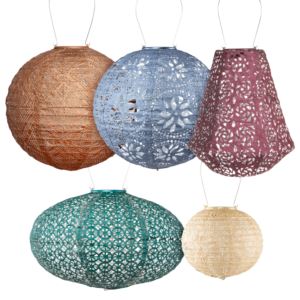 SOJI+STELLA+MULTI-+SHAPE+SOALR+LANTERN+5-PACK