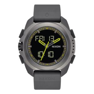 Mens+Ripley+Gunmetal+Analog%2FDigital+Watch+Black+Dial