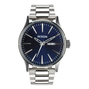 Mens+Sentry+Stainless+Steel+Watch+Blue+Dial