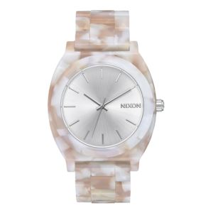 Ladies+Time+Teller+Pink+%26+Silver+Acetate+Watch+Rose+Gold+Dial