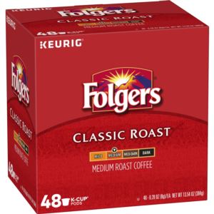 K-Cup+Folgers+48ct