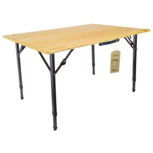 Kanpai+Bamboo+Portable+Camping+Table