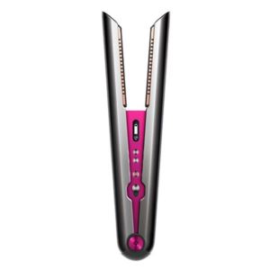 Corrale+Hair+Straightener+Black+Nickel%2FFuchsia