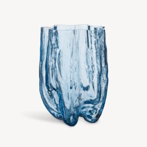 Crackle+Vase+XL+Blue