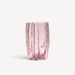 Crackle+Vase+XL+Pink