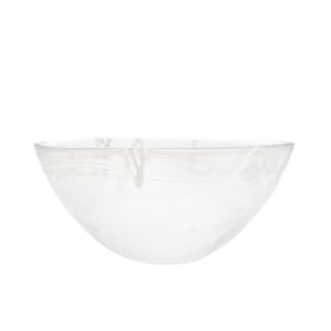 Contrast+Bowl+White%2FWhite+Large