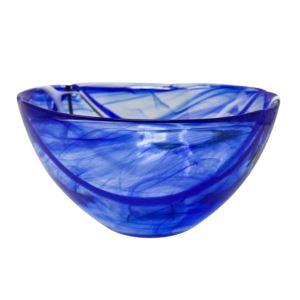 Contrast++-+Bowl+Blue