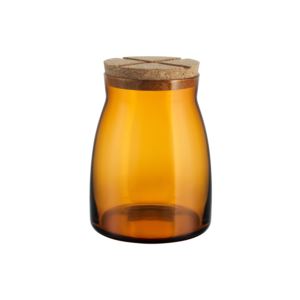 Bruk+Jar+with+Cork+%28amber%2C+large%29